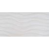 OBKLAD PEROUSO WHITE STRUCTURE GLOSSY WAVES 29,7X60 cm 1,25m2 (II. AKOST)