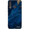 Picasee silikónový čierny obal pre Huawei P30 Lite - Blue