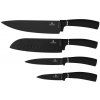 BERLINGERHAUS Sada nožov s nepriľnavým povrchom 4 ks Matte Black Collection