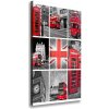 Vertikálny foto obraz canvas Koláž Londýd 50x100 cm
