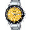 Casio Pánske hodinky Casio DIVER Žltá Strieborná