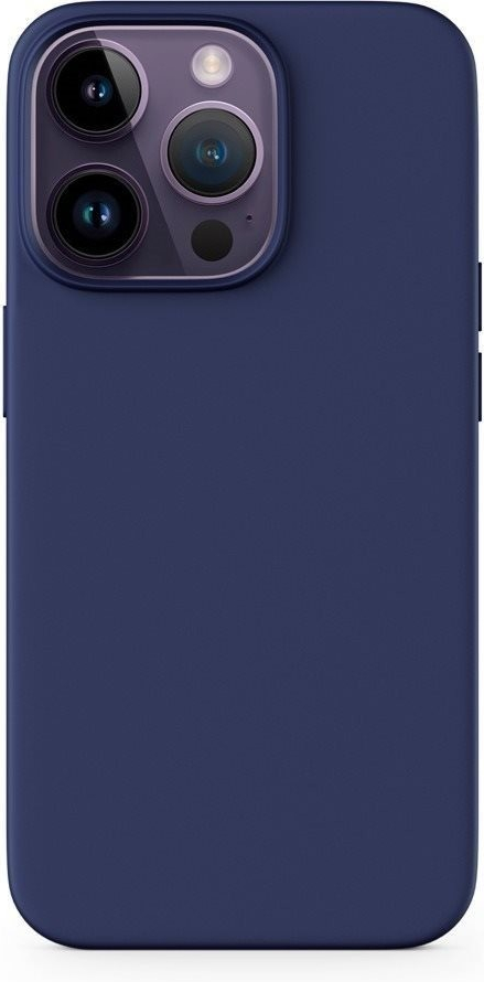 Púzdro Epico silikónové iPhone 14 Pro Max s podporou uchytenia MagSafe - modré