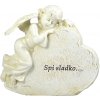 Anjel soška na hrob Spi sladko... 18cm