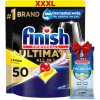 FINISH ULTIMATE LEMON Kapsuly do umývačky riadu 50 + Darček