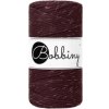 Bobbiny Macrame Regular 3mm - golden burgundy