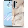 Picasee silikónový prehľadný obal pre Huawei P30 Pro - Cream marble