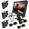 3x cúvacia kamera monitor 9 palcov BUS TIR IR diódy