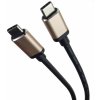 PremiumCord Kabel USB 3.2 konektor Cmale - USB 3.2 Cmale, 0,5m, hliníkové koenktory ku31cc05al