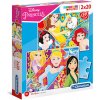 Disney Princess Supercolor 2v1 puzzle 2x20ks - Clementoni