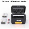ZGCINE SONY BX1 Battery Charging Case (2-bit NO battery) ZGCINE
