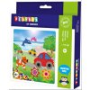 Playbox zažehlovací korálky Psi, auta, ryby, kytky 2000 ks korálků, 4ks destiček