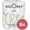 KOLORKY DAY Plienky jednorazové eko, štetec XL (12-16 kg) 136 ks - MESAČNÁ ZÁSOBA VP-F068833