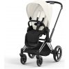 Cybex Platinum CYBEX Priam Športový kočík off white 2023 chrome with black details