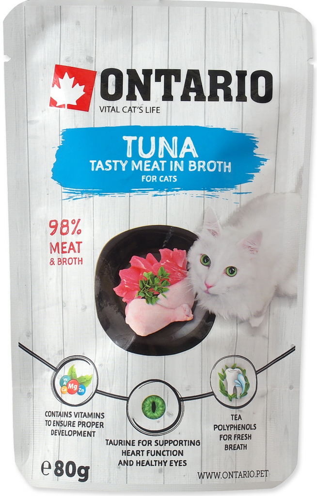 Ontario Tuna in Broth 15 x 80 g