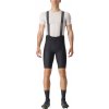 Castelli Espresso bibshort, Black Veľkosť: 3XL Pohodlné letné cyklo kraťasy s trakmi