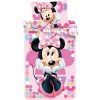 Jerry Fabrics obliečky Minnie pink 03 micro Polyester mikrovlákno 140x200 70x90