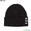 Fox dámska čiapka Wordmark beanie, čierna, one size