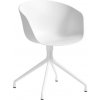 HAY Stolička AAC 20, White Powder Coated Aluminium / white