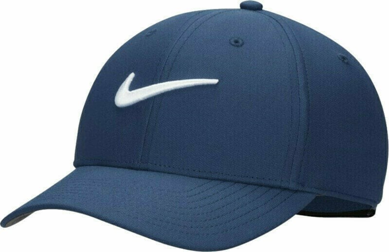 Nike Dri-Fit Club Structured Swoosh Cap midnight navy/white