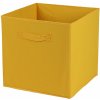 DOCHTMANN Box do kallaxu, úložný box textilný, žltý 31 × 31 × 31 cm