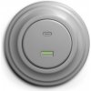 Kliklap - Retro USB zásuvka A+C so sivým rámčekom KA0052+KA0087 + záruka 3 roky zadarmo