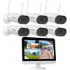WiFi kamerový systém ANRAN DW-17B01 50W s rozlíšením 5MP / 6x kamera / detekcia pohybu / nočné videnie / úložisko až 4TB Úložiště: Bez úložiště 661450
