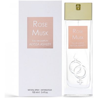 Alyssa Ashley Rose Musk unisex parfumovaná voda 100 ml