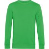 B&C | Inspire Crew Neck, Pánska mikina, zelená apple, L