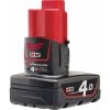 MILWAUKEE M12 B4 aku batérie 4Ah 12V Li-ion 4932430065