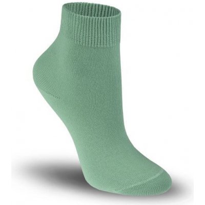 Bavlnené 100 % ponožky Romsek T zelená bledá