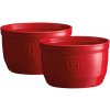 Zapekacia misa Ramequin set 2ks 10cm granátovo červená, Emile Henry 344010