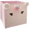 ATMOSPHERA Úložný box Unicorn, 29x29x29 cm, ružová