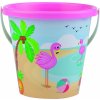 Ružový kýblik do piesku Plameniak