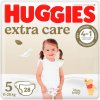 Plienky Huggies Extra Care 5 (11-25kg) 4v1 hypoalergénne 28 ks