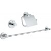 Grohe Essentials - Súprava doplnkov do kúpeľne 3 v 1, chróm - 40775001