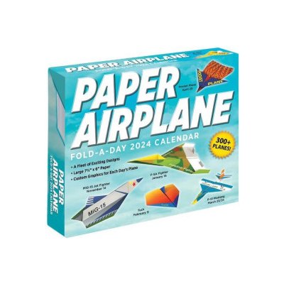 Paper Airplane Fold A Day 2024