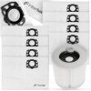 8 x VRECIA NA UMÝVATEĽNÝ FILTR DO VYSÁVAČA KARCHER WD3 KFI 357 V17 V15 19 SE3001