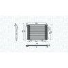 MAGNETI MARELLI Kondenzátor klimatizácie MAGNETI MARELLI 350203790000