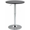 Design-Shop Barový stôl Lamoni - v85-106 cm x Ø60 cm - Čierna