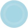 Amscan Taniere papierové svetlo modré Clear Sky 23 cm