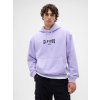 GAP Oversize mikina Heavyweight Fialová S Fialová Fialová