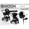 Kočík Moon Aura set Maxi Farba: Onyx Melange
