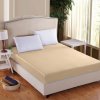 Entuzia Prestieradlo DELUXE Mako Jersey s lycrou - smotanové smotanová Jersey s elastanom 180x200 cm