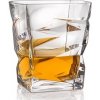 Crystal Bohemia ZIG ZAG poháre na whisky 300 ml, 6 ks