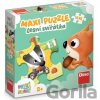 První hraní: Lesní zvířátka 15 maxi puzzle - Dino