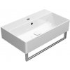 GSI Kube X umývadlo 60x37 cm obdĺžnik klasické umývadlo-pultové umývadlo biela 9454111