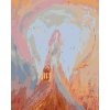 zuty Maľovanie podľa čísel - Anjeli od Lenky - Hope angel, 40x50 cm, vypnuté plátno na rám (8596530036210)