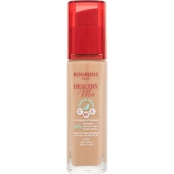 Bourjois Paris Healthy Mix Clean & Vegan Radiant Foundation hydratačný rozjasňujúci make-up 53W Light Beige 30 ml