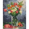 Zuty – Maľovanie Podľa Čísel – Tulipány A Ďalšie Jarné Kvety Vo Váze, 40 × 50 cm, Plátno 8596530076520