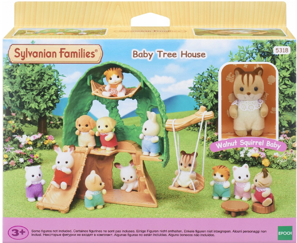 Sylvanian Families Školkový prolézací strom